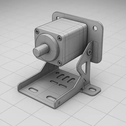 无人机传感器固定支架钣金件