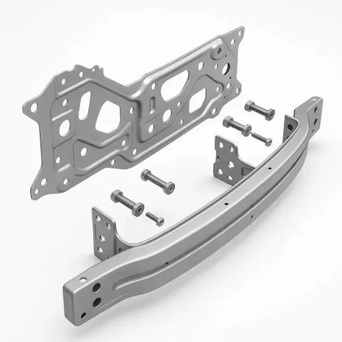 汽车防撞梁钣金件