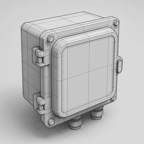 户外防水电控箱钣金件