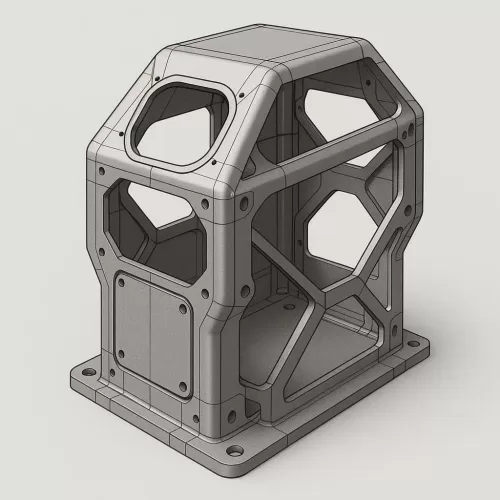 机器人机身钣金外壳