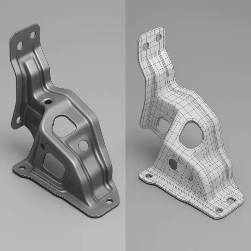 汽车加强件钣金件