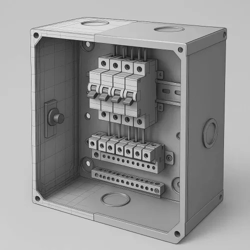 工业配电箱钣金件