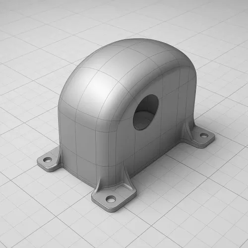 无人机保护罩钣金件