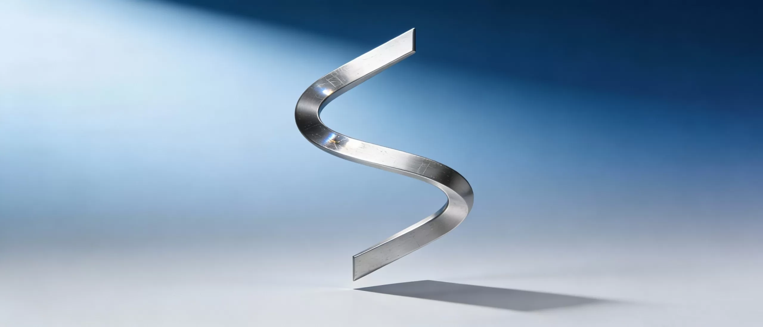 不对称银s金属特写