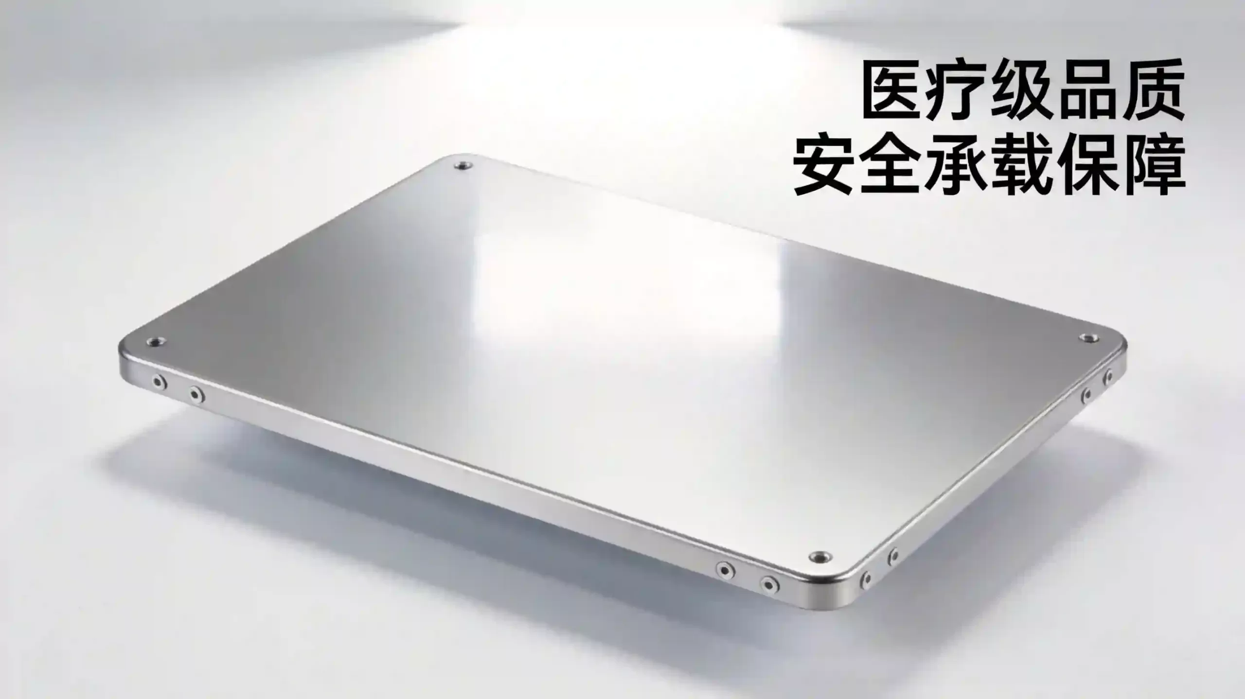 医用推车层板成品展示图，突出医疗设备的专业性和采购决策的重要性